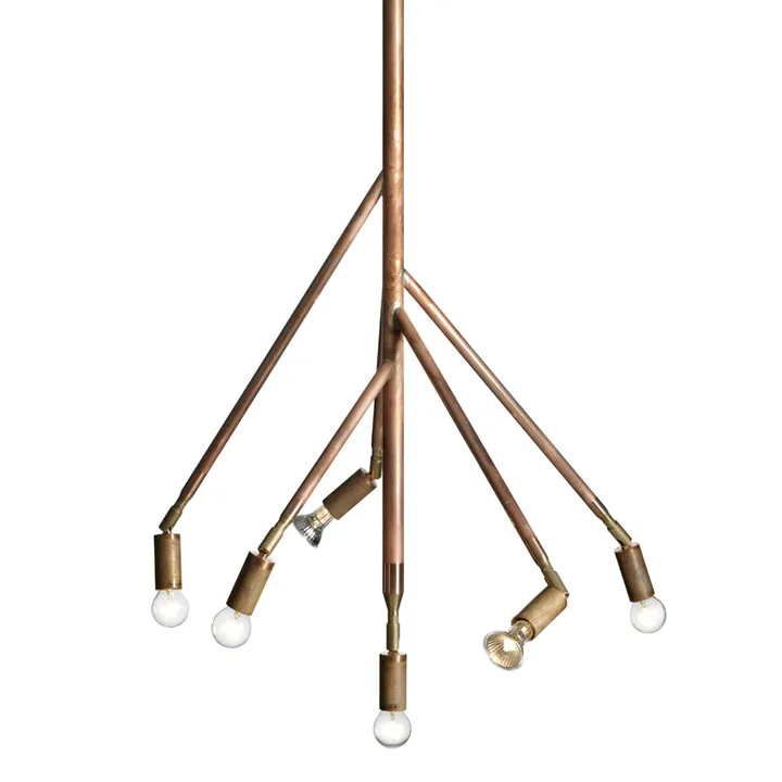Kvist lamp large - rough copper - Örsjö Belysning