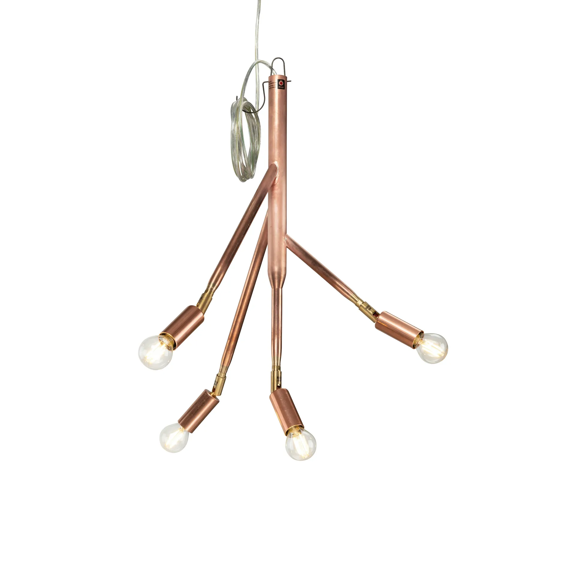 Kvist lamp small, rough copper Örsjö Belysning