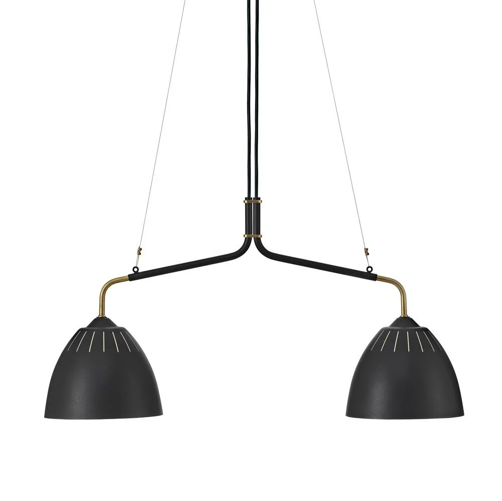 Lean pendant, black Örsjö Belysning