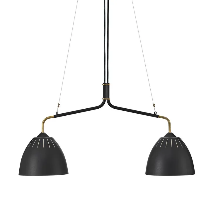 Lean pendant - black - Örsjö Belysning
