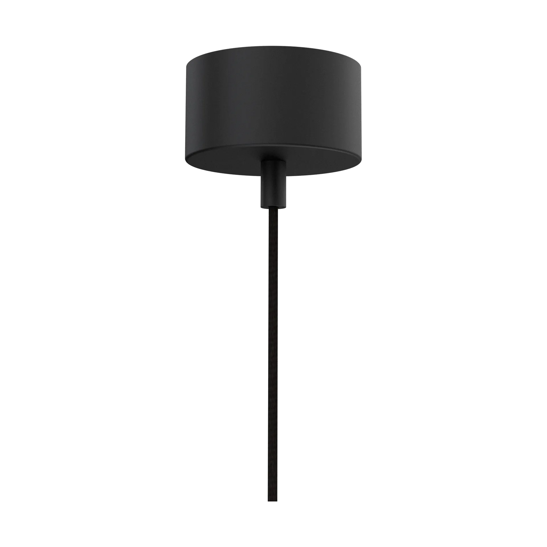 Punkt ceiling rose, Black RAL 9005 Örsjö Belysning