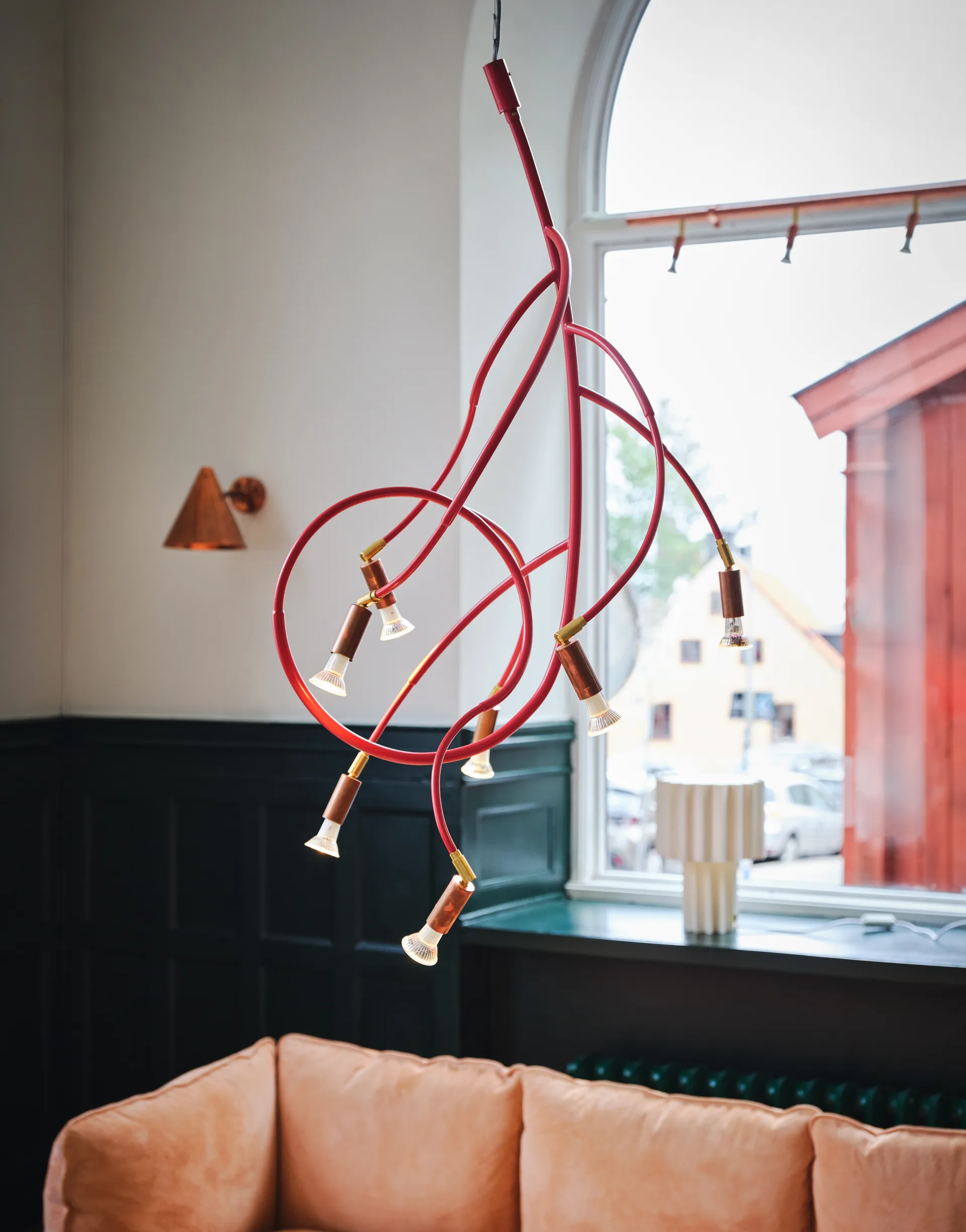 Ranka 7 ceiling lamp, White Örsjö Belysning
