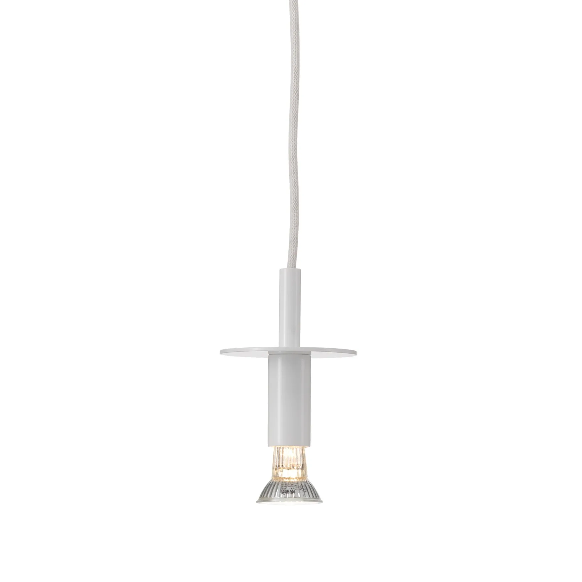 Star 1 lamp, white lacquered Örsjö Belysning
