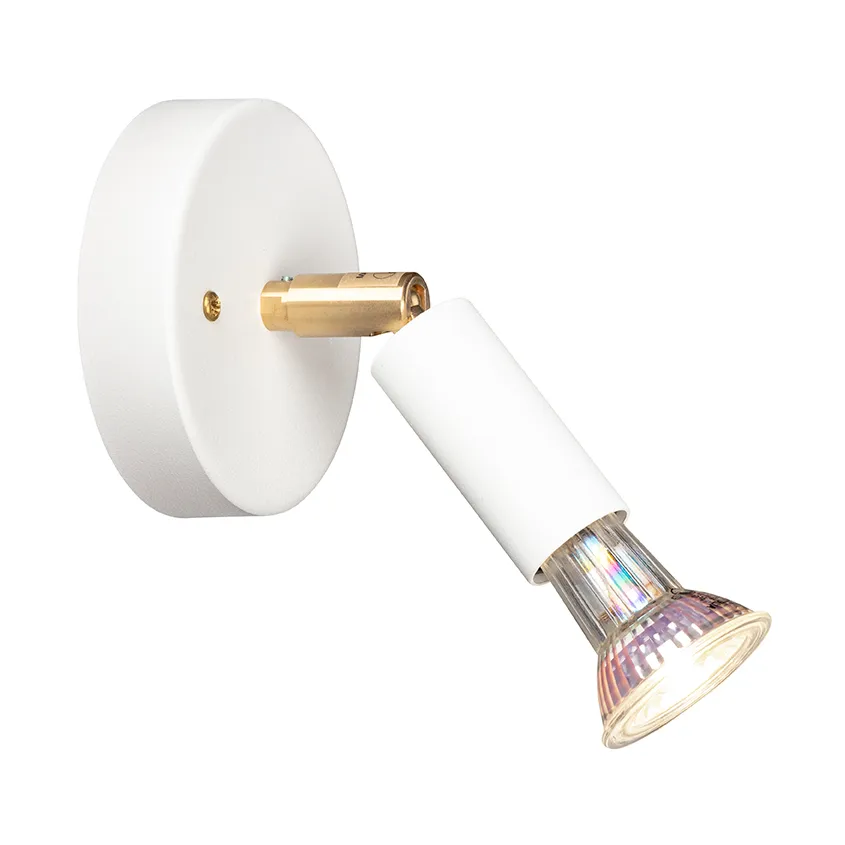 Star 1 Wall lamp, White-lacquered Örsjö Belysning