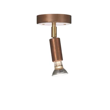 Star 1 Wall lamp/Ceiling lamp - Raw copper, with terminal block - Örsjö Belysning