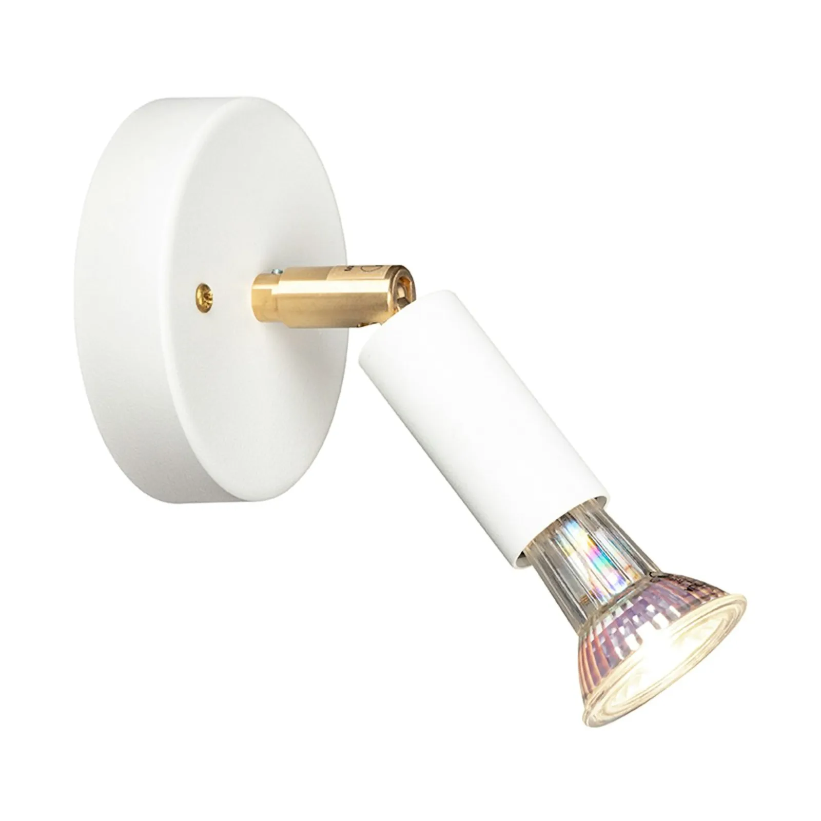 Star 1 Wall lamp/Ceiling lamp, White, with terminal block Örsjö Belysning