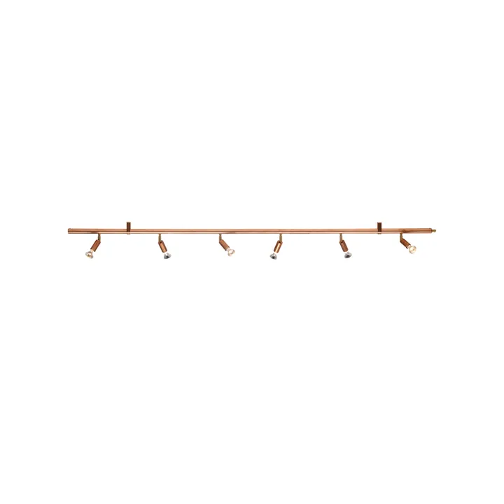 Star 6 wall and ceiling lamp - Copper - Örsjö Belysning