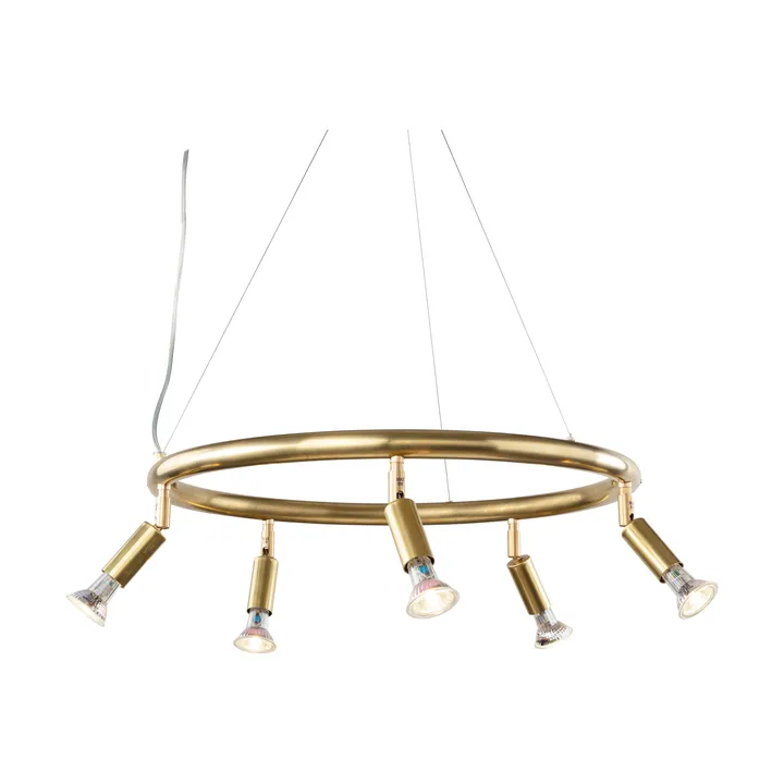 Star round 5 spotlight Ø60 cm - Brass - Örsjö Belysning