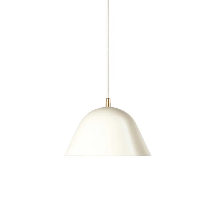 Streck pendant large 19x36 cm - White RAL 9016 - Örsjö Belysning