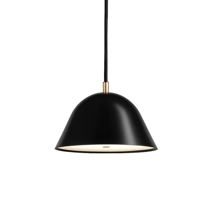 Streck pendant small 11x21 cm - Black RAL 9005 - Örsjö Belysning