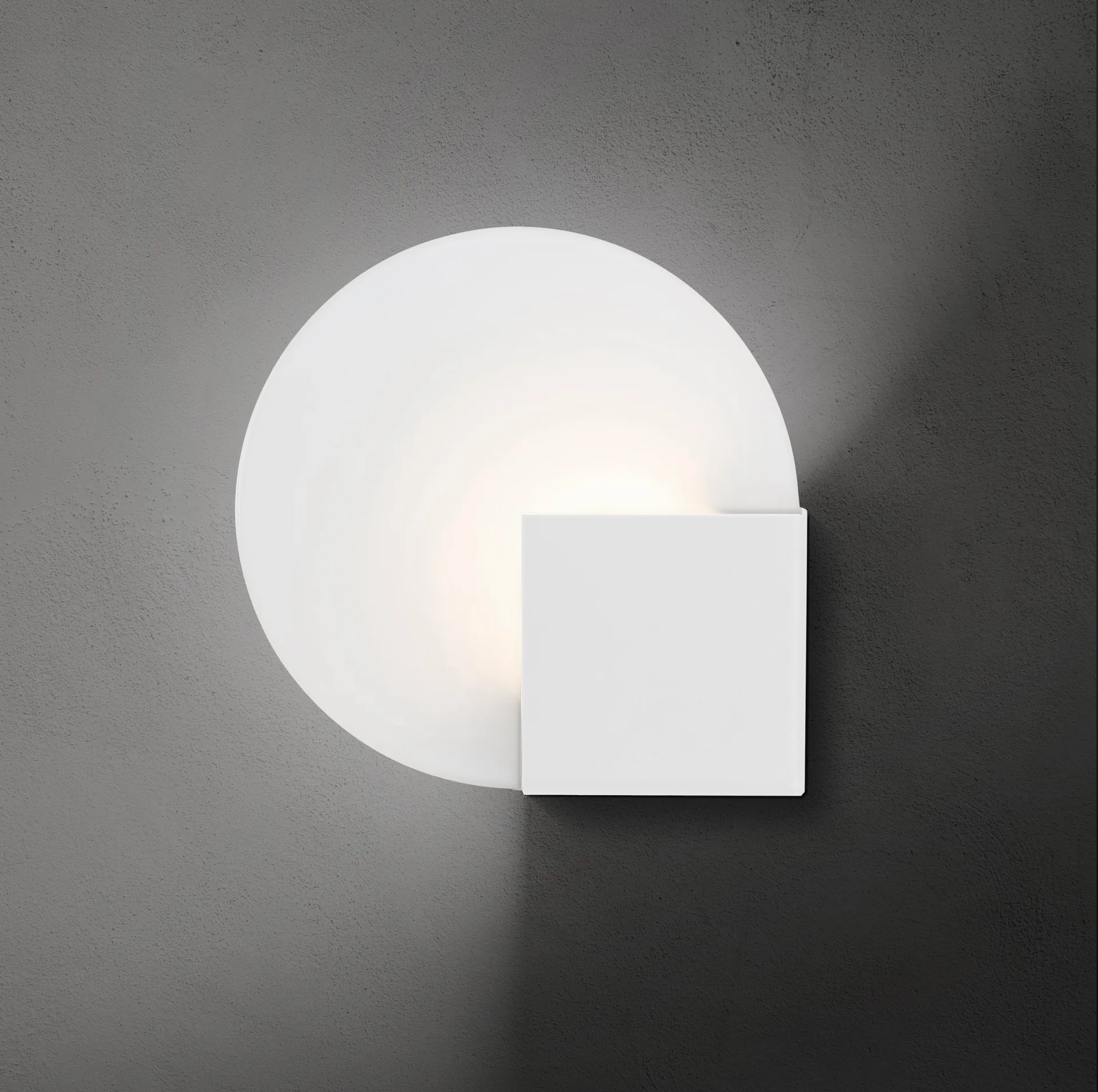 Sun wall lamp Ø21 cm, White Örsjö Belysning