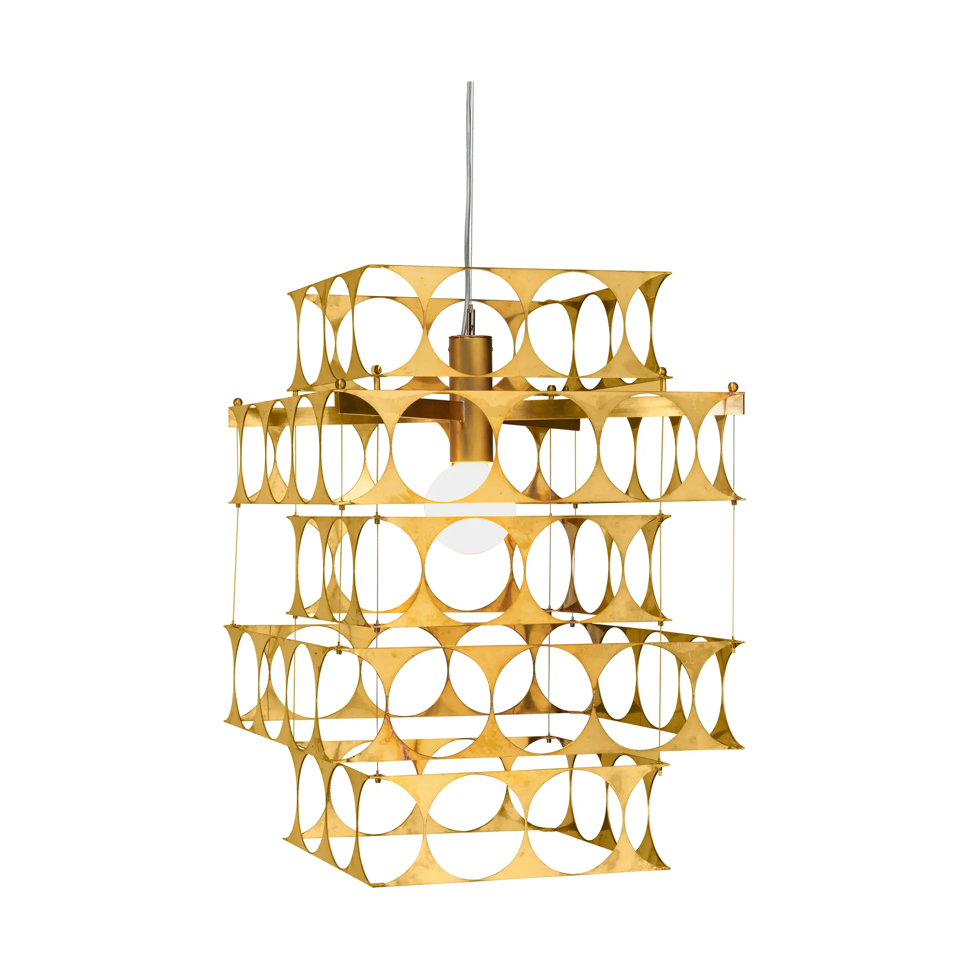 Terrace ceiling lamp 60 cm, Raw Brass Örsjö Belysning
