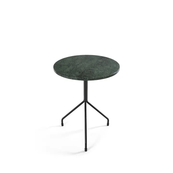 Allforone side table - Green Indio-black, Ø50 cm - OX Denmarq
