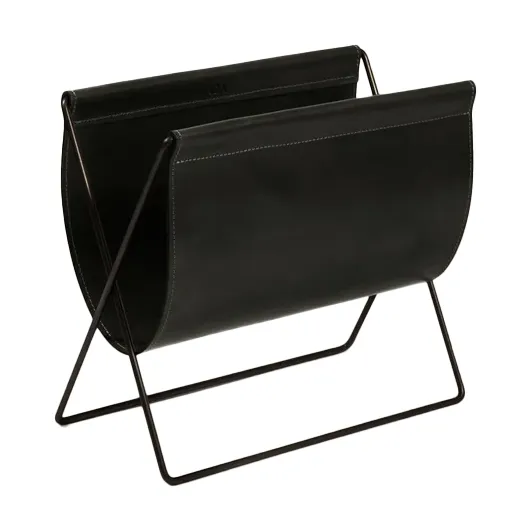 Maggiz magazine rack - Black-black - OX Denmarq