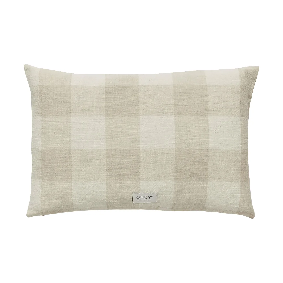 Chess cushion cover long 58x60 cm, Clay OYOY