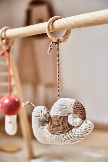 Forest play toys for baby gym - Brown-green-red - OYOY
