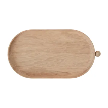 Inka wooden tray 18x34 cm - Nature - OYOY