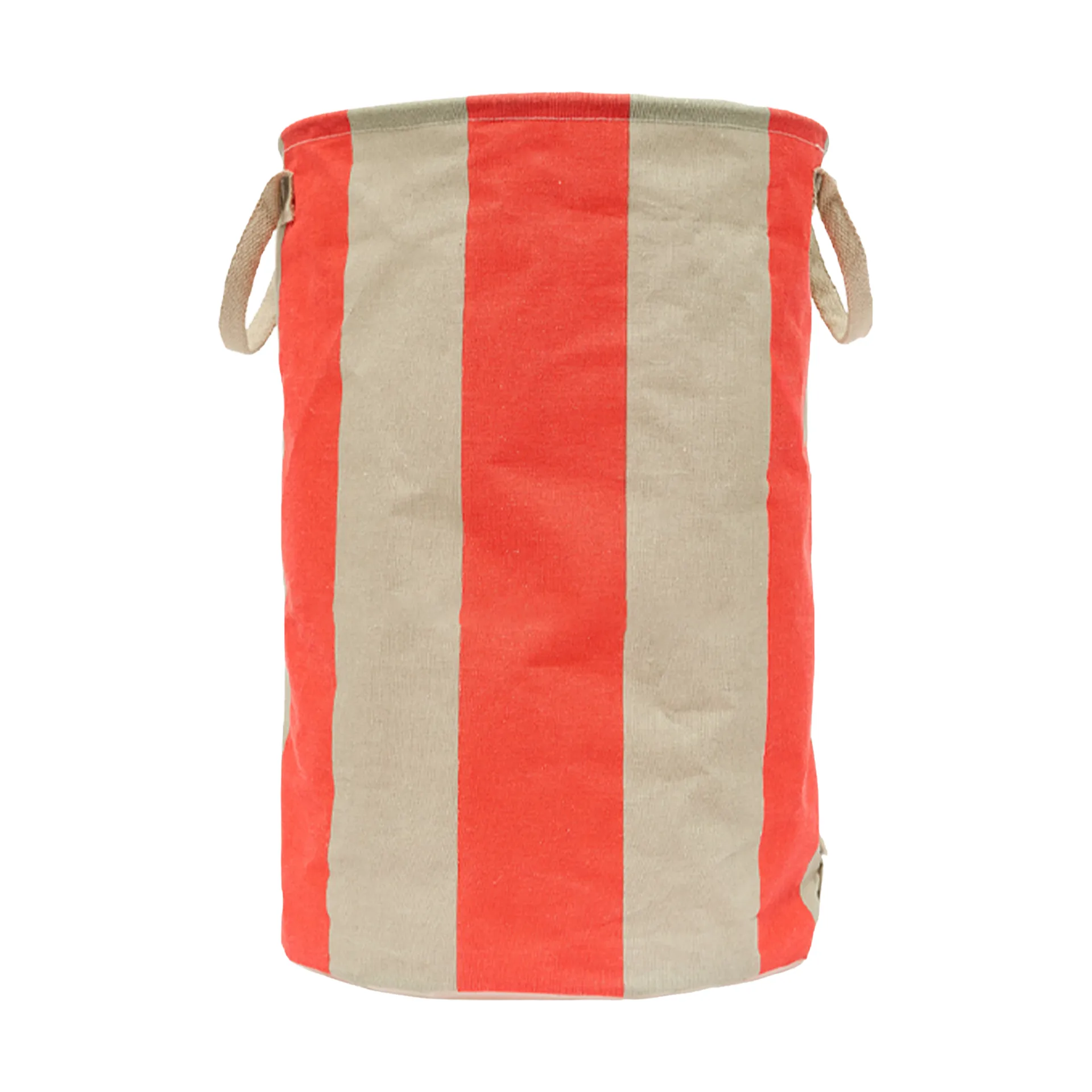 Kara storage basket large Ø38x54 cm, Cherry Red OYOY