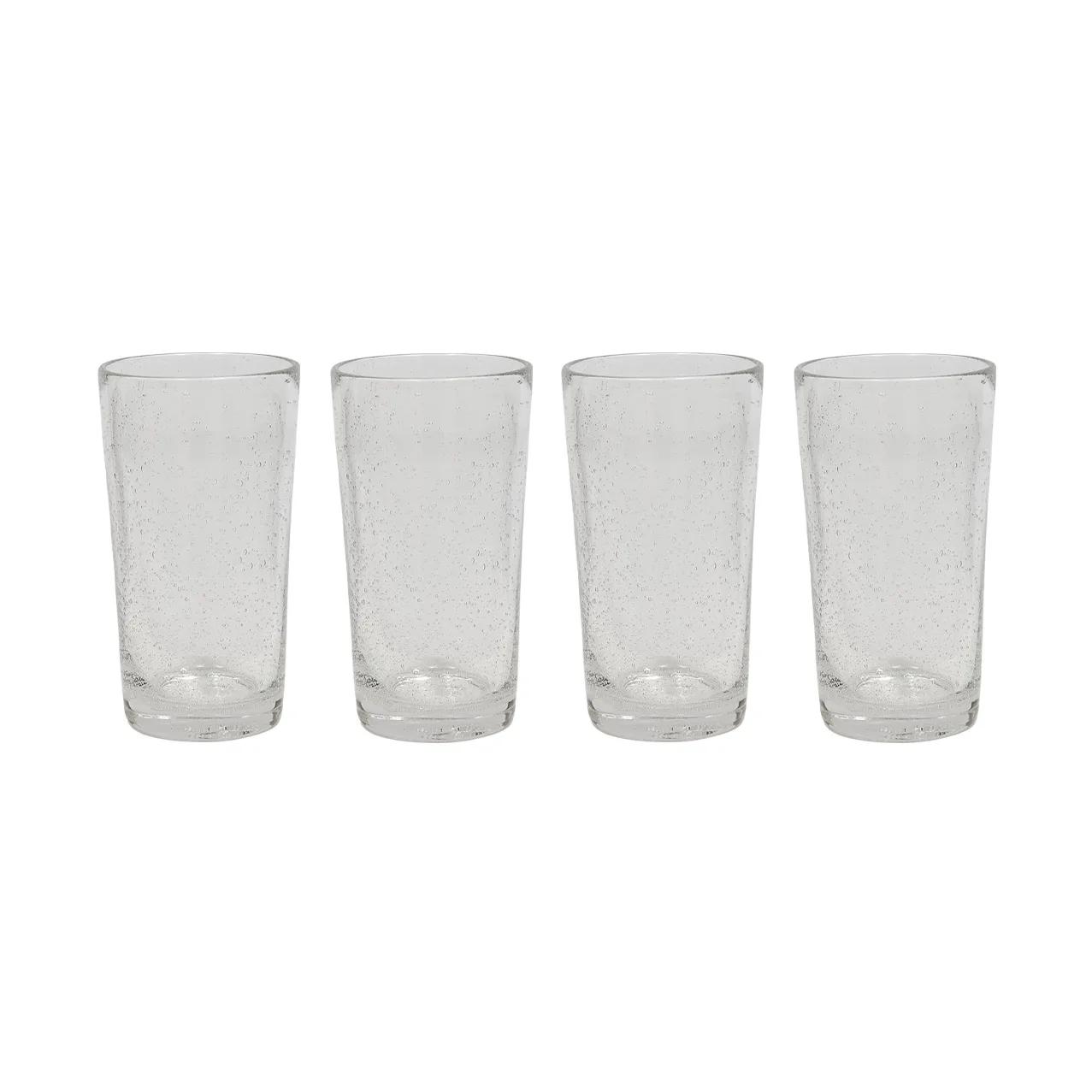Kuki highball glass 4-pack, Clear OYOY