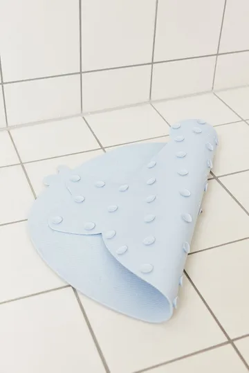 Little Finn bath mat - Ice blue - OYOY
