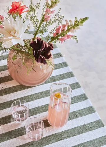 Mizu drinking glass 2-pack - Clear - OYOY