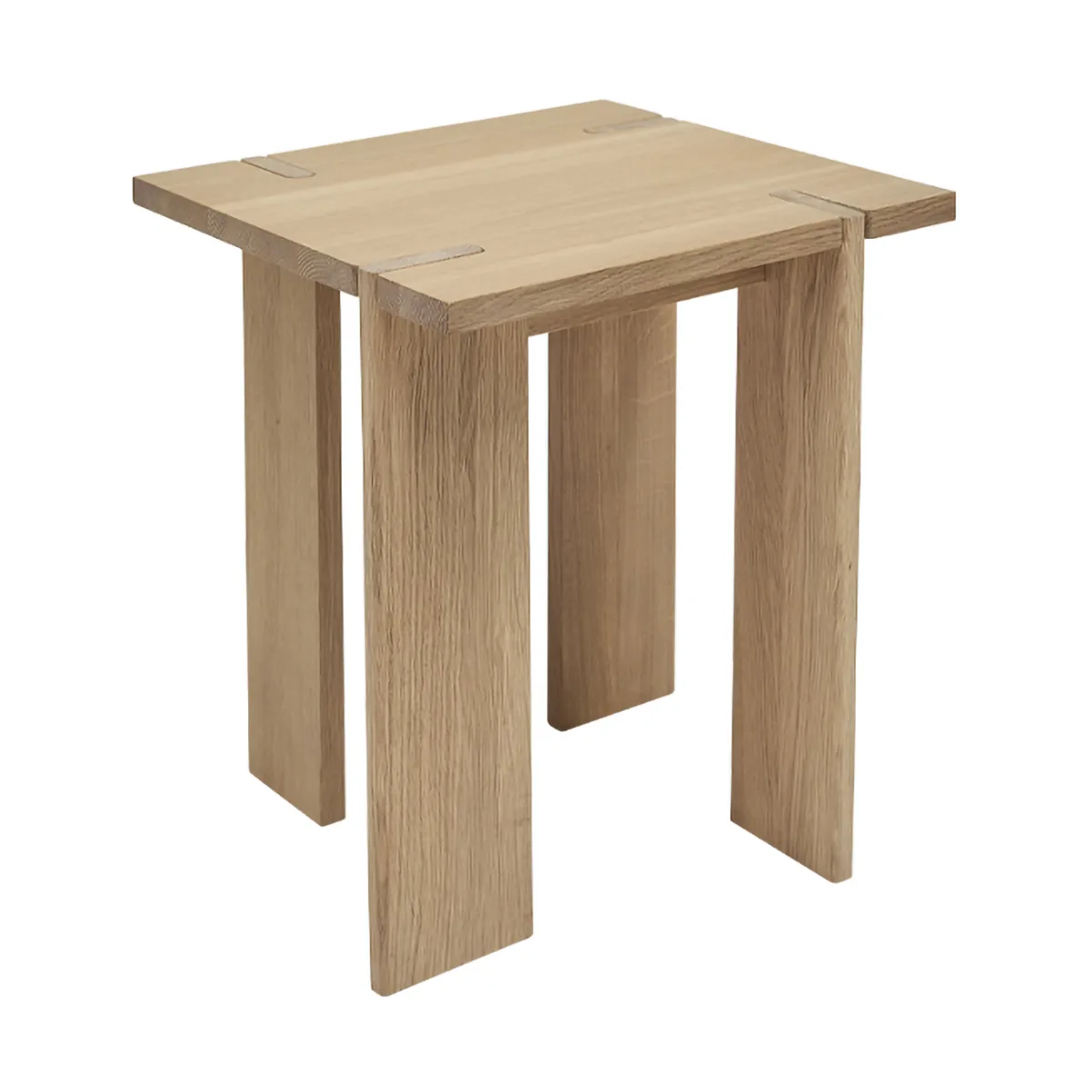 OY Square side table high 45x40x40 cm, Nature OYOY