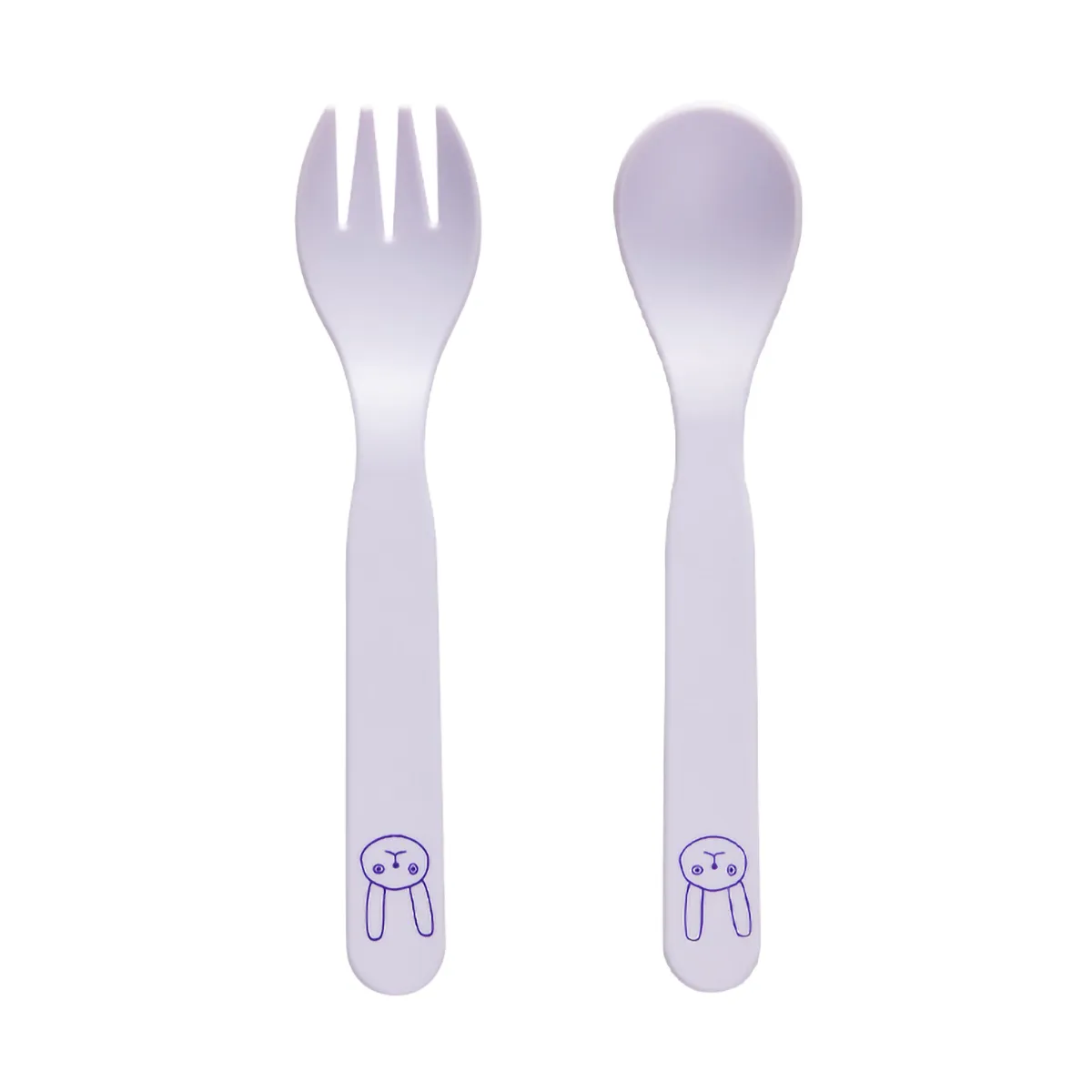 Pullo children's cutlery set, Lavender OYOY