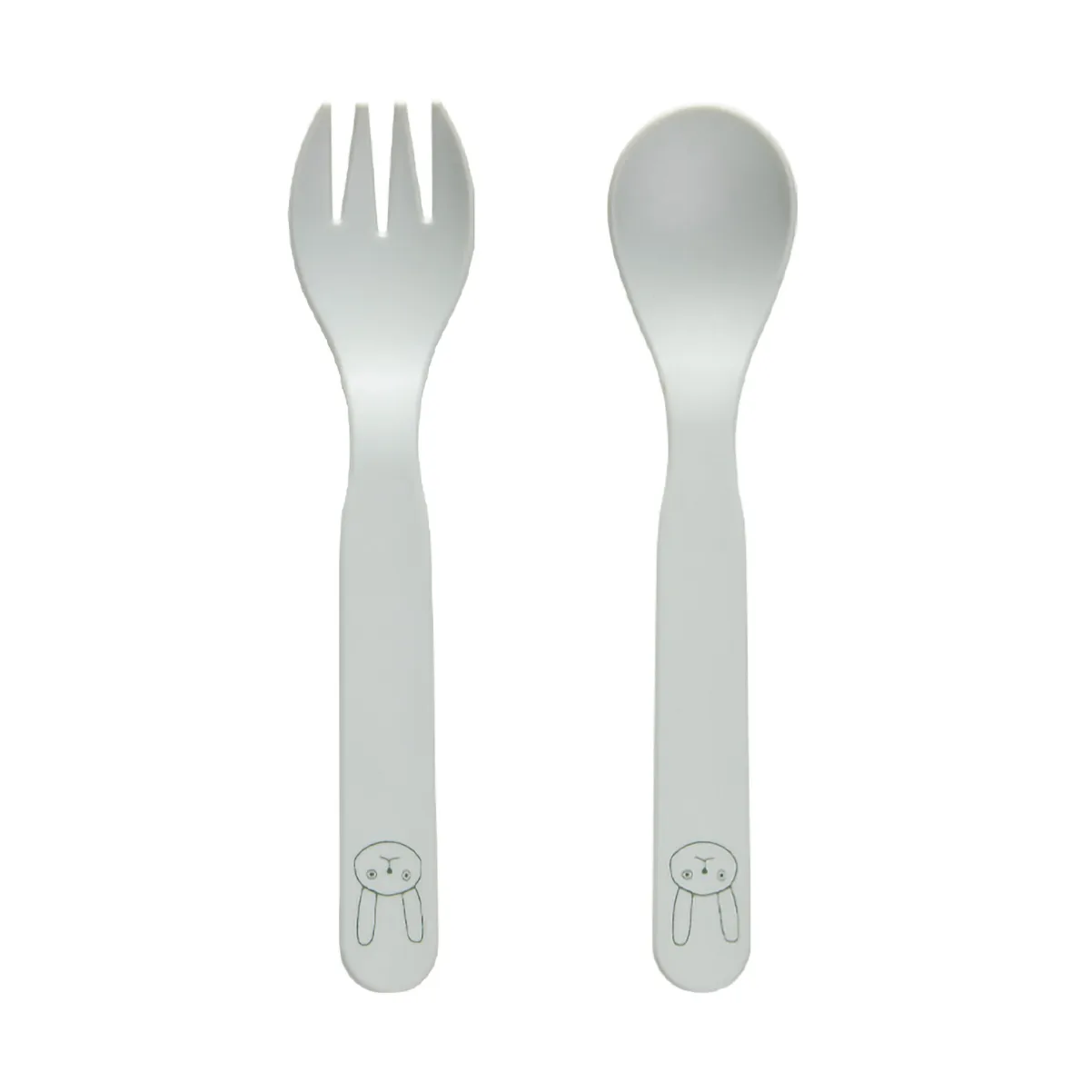 Pullo children's cutlery set, Pale Mint OYOY