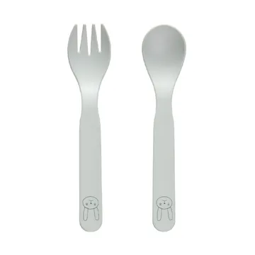 Pullo children's cutlery set - Pale Mint - OYOY
