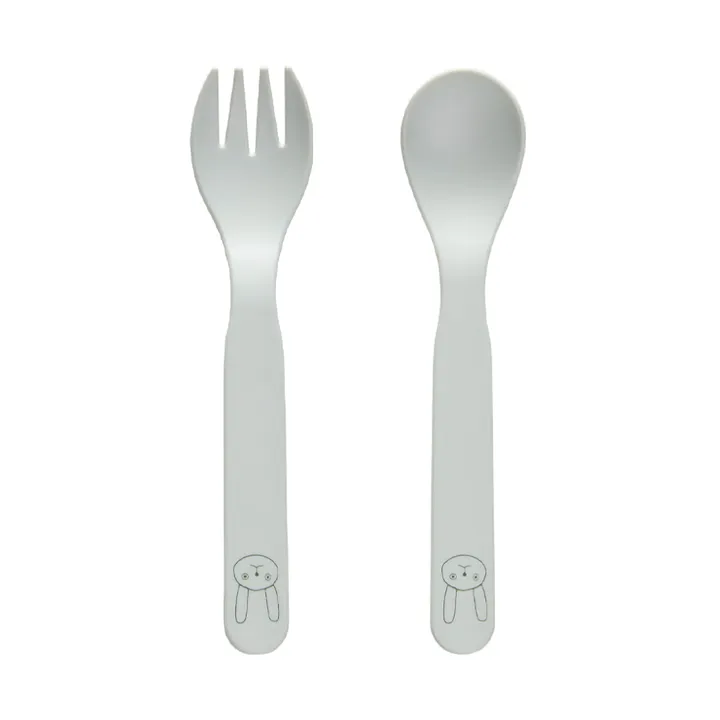 Pullo children's cutlery set - Pale Mint - OYOY