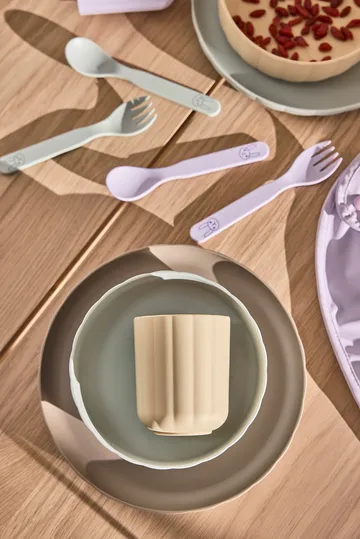 Pullo serving set 3 parts - Pale Mint-vanilla-taupe - OYOY