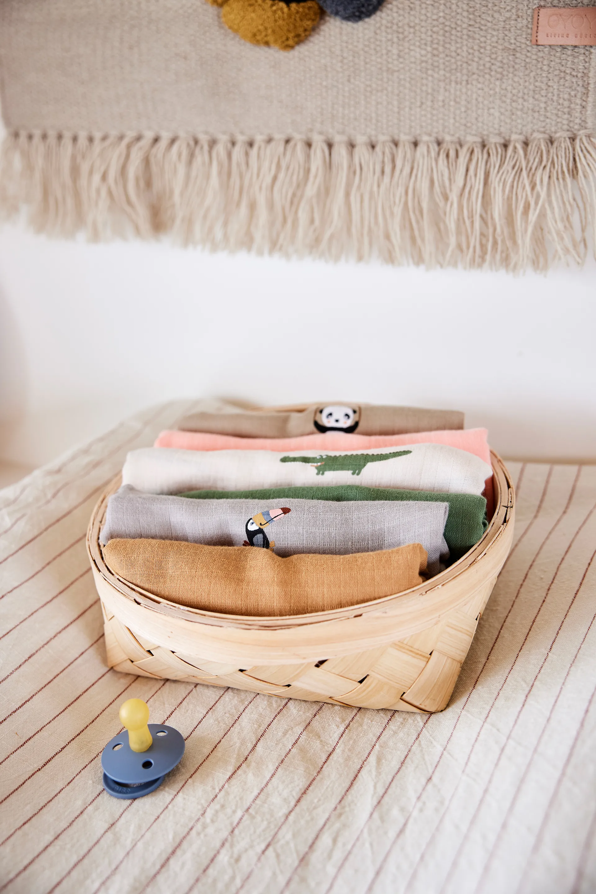Sporta bread basket 27x27 cm, Nature OYOY
