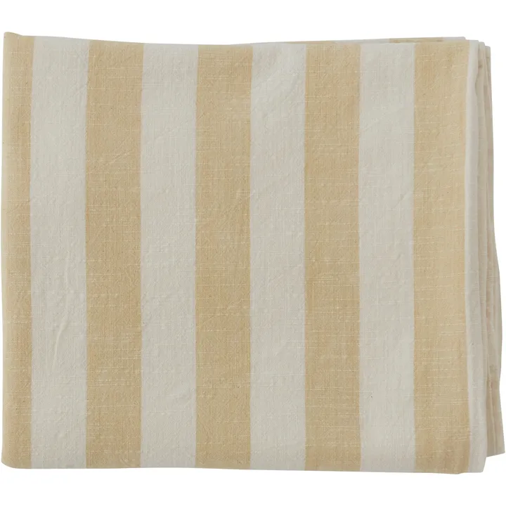 Striped tablecloth 140x260 cm - Vanilla - OYOY
