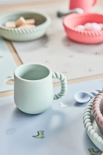 Theo Dino placemat 34x45 cm - Pale blue - OYOY