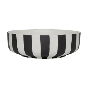 Toppu bowl Ø20 cm - Black-white - OYOY