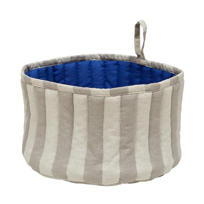 Toppu bread basket Ø24 cm, Clay-Optic Blue OYOY