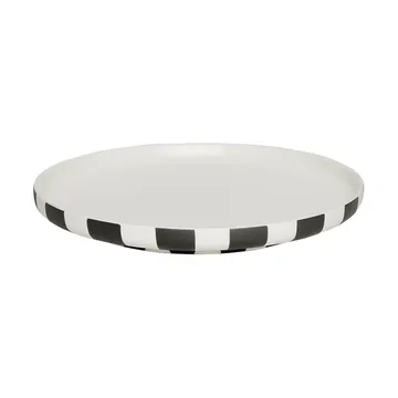 Toppu dinner plate Ø20 cm - Black and white - OYOY