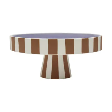 Toppu serving saucer Ø20 cm - Caramel-lavender - OYOY