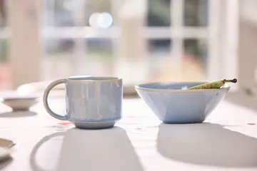 Yuka bowl Ø15 cm - Ice blue - OYOY