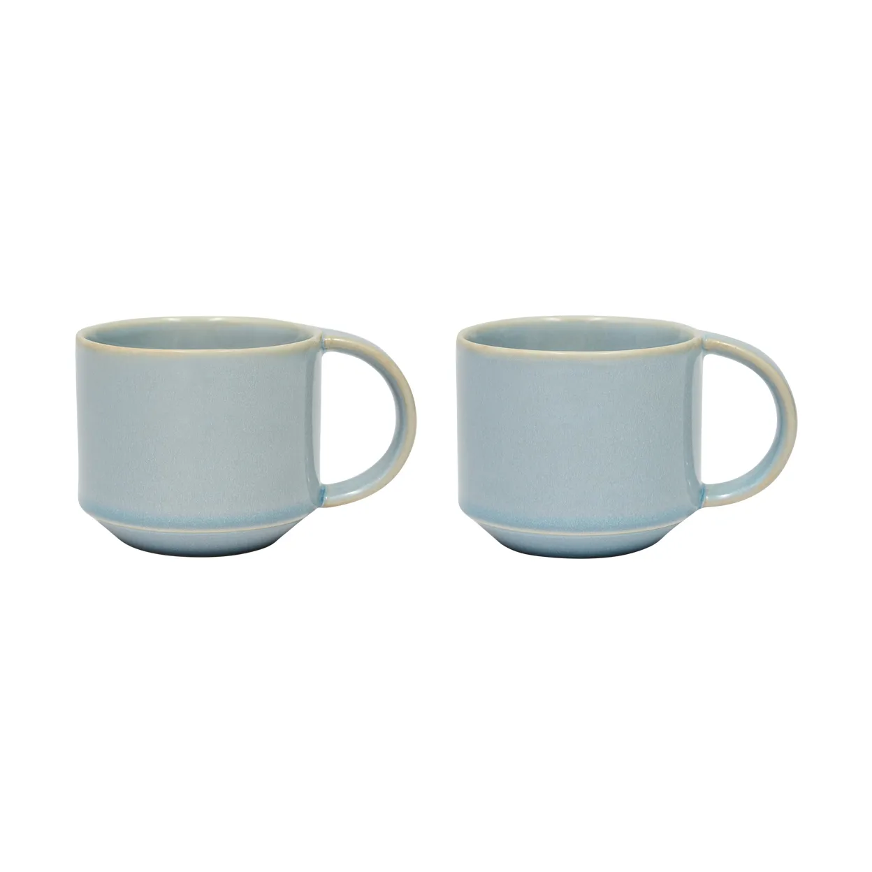 Yuka cup 2-pack, Ice blue OYOY