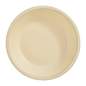 Yuka deep plate Ø19 cm 2-pack - Butter - OYOY
