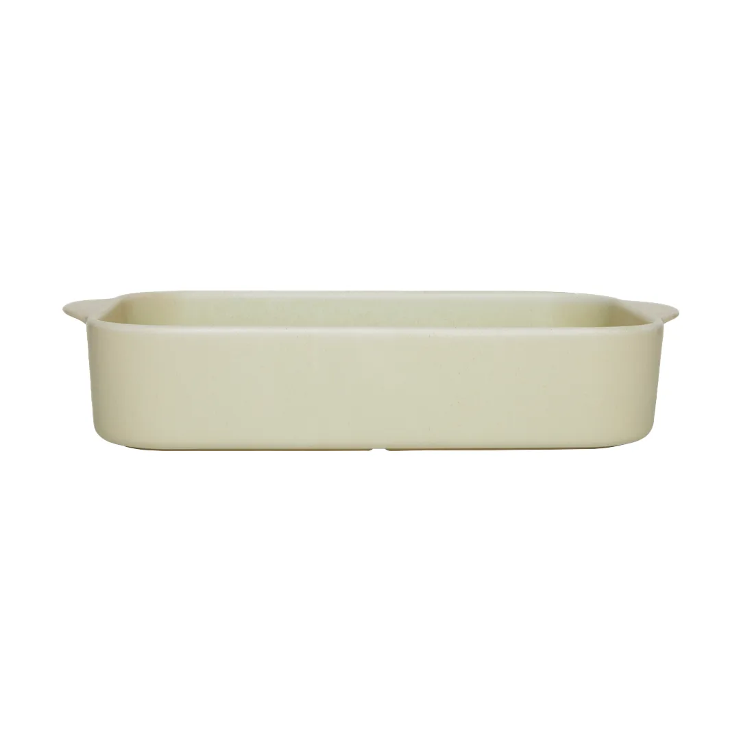 Yuka ovenproof dish 22x40 cm, Reactive olive OYOY