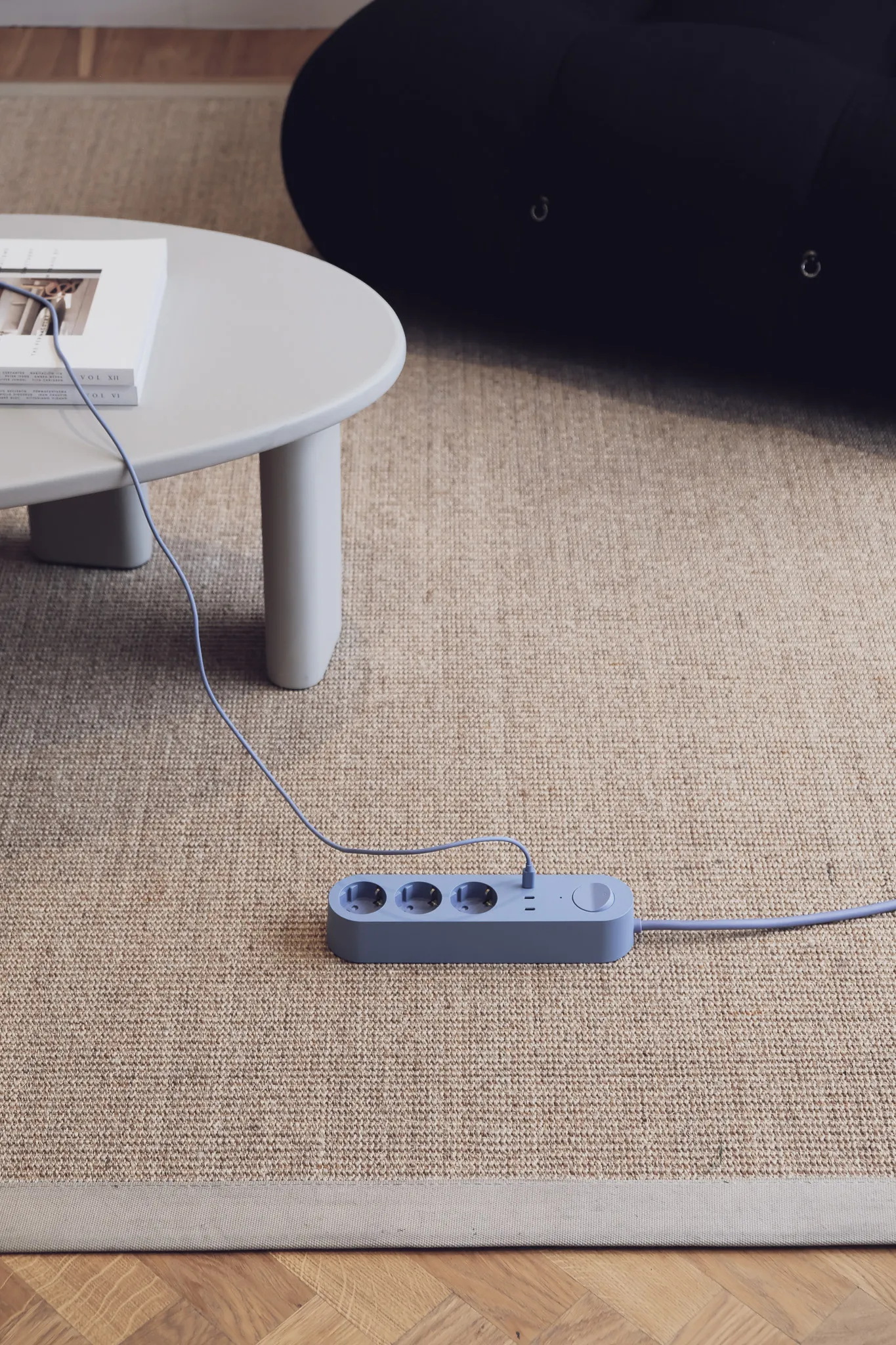 USB-C to USB-C cable 240 W, Kattegatt blue, 2 m Palette