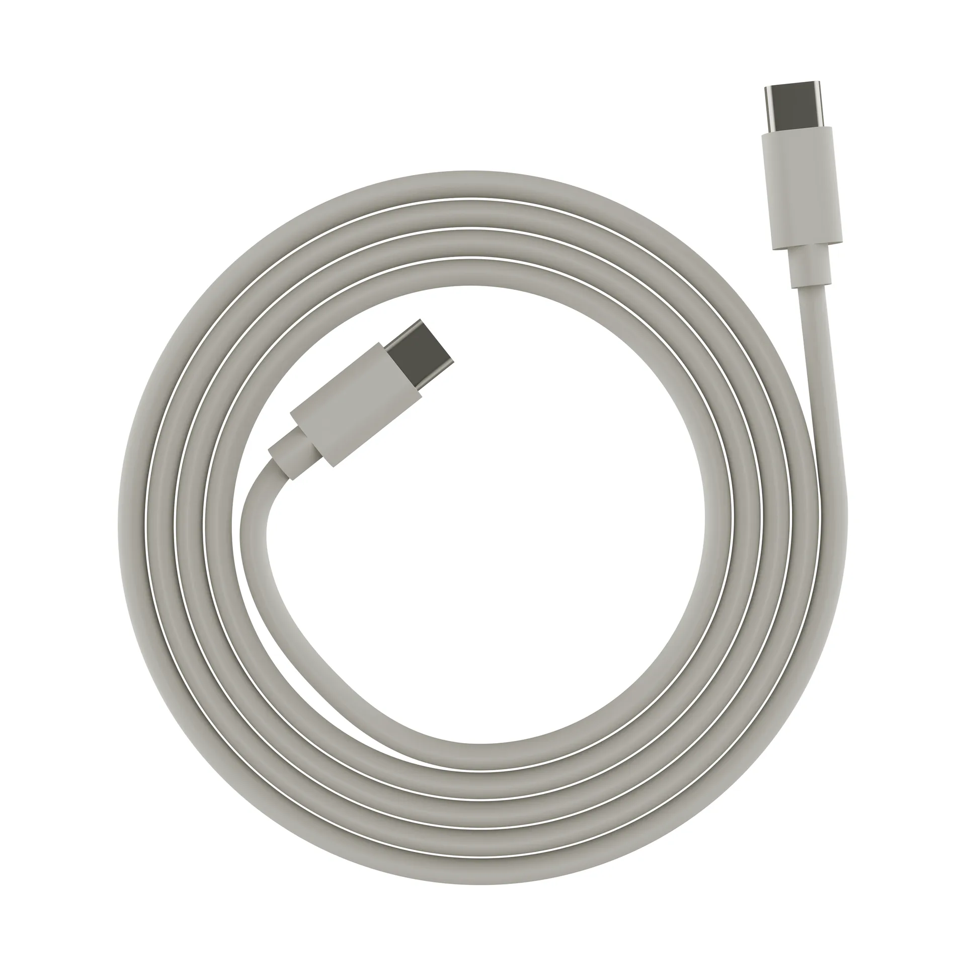 USB-C to USB-C cable 240 W, Sandhamn beige, 2 m Palette