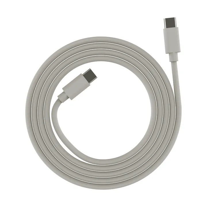 USB-C to USB-C cable 240 W - Sandhamn beige, 2 m - Palette