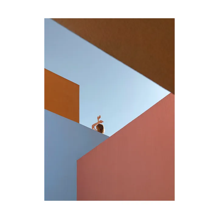 Angular Afternoon poster - 30x40 cm - Paper Collective