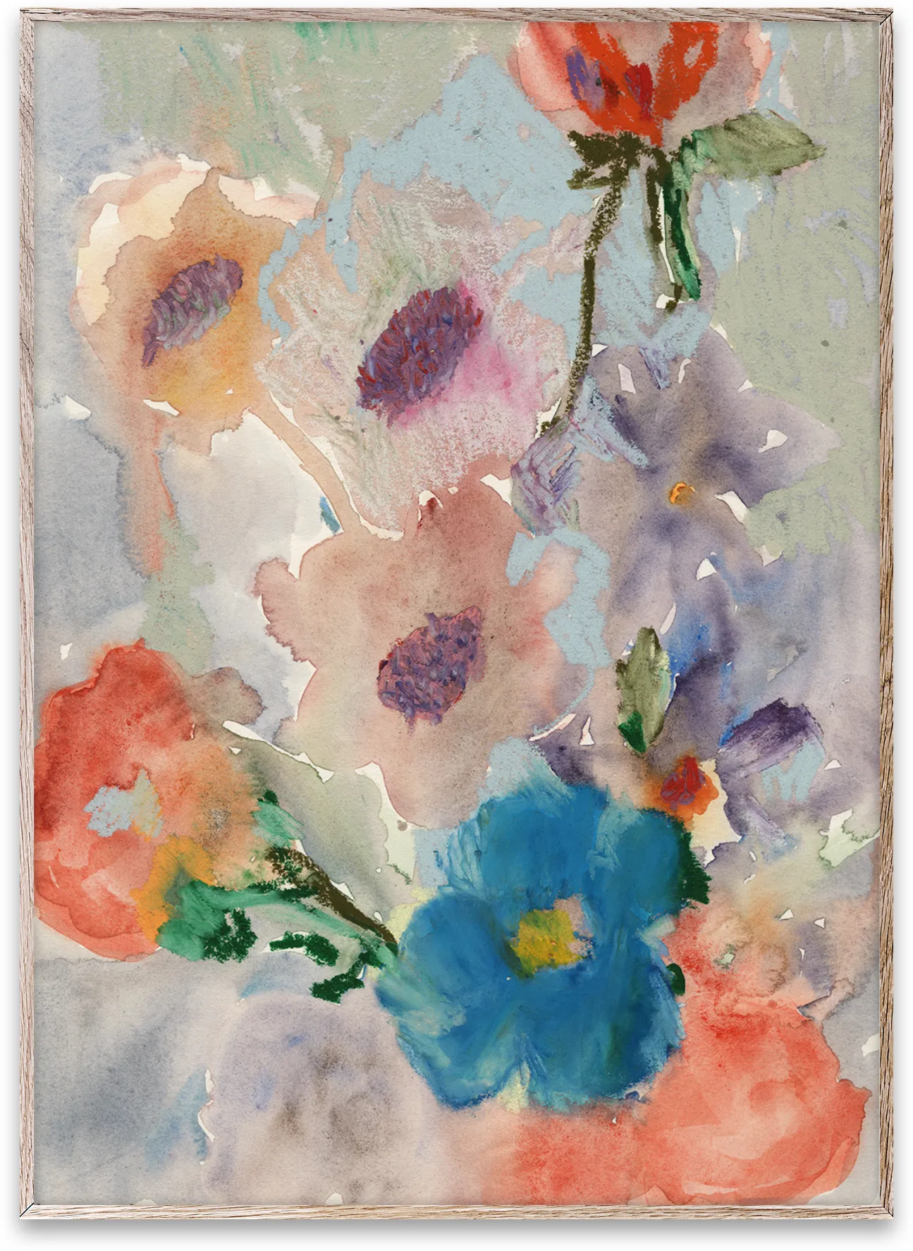 Bunch of Flowers poster, 50x70 cm Paper Collective