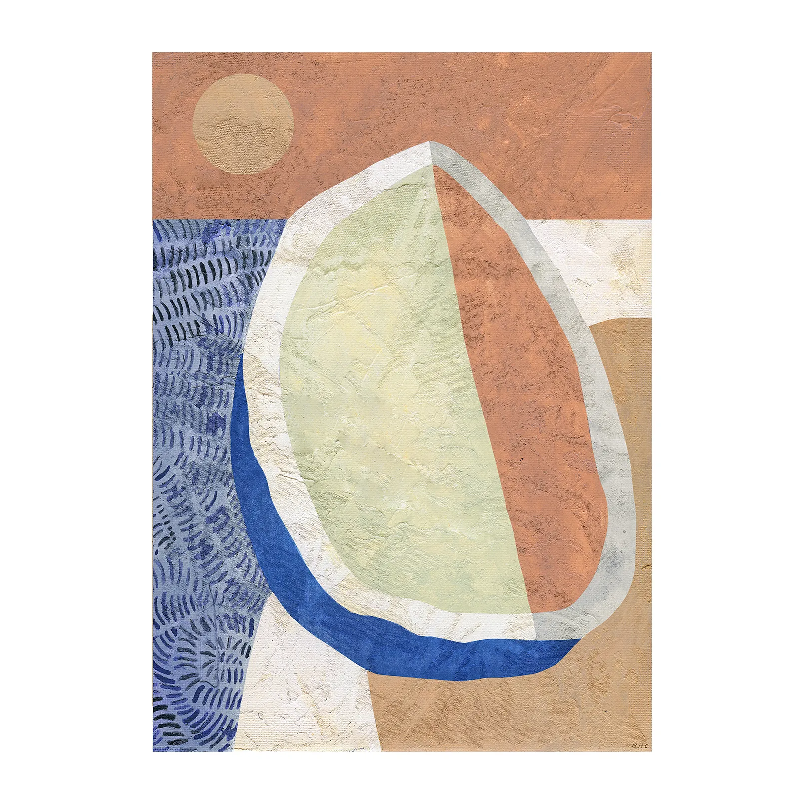 Calm 02 poster, 30x40 cm Paper Collective