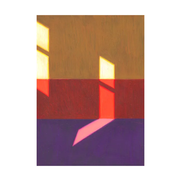 Les Vacances 02 poster - 50x70 cm - Paper Collective