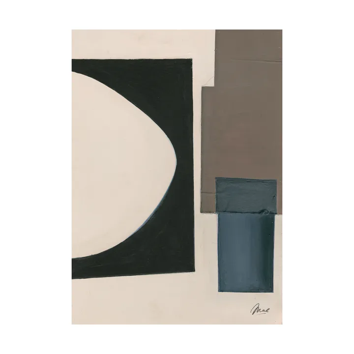 Lunar Light poster - 50x70 cm - Paper Collective